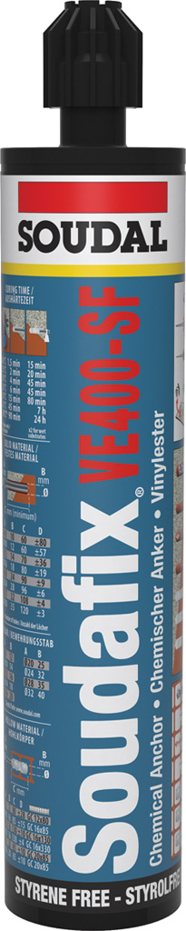 Soudal Soudafix VE-400-SF Verankerung