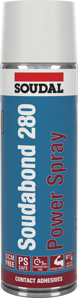 Soudal Soudabond 280 Power Spray 500 ml Kontaktklebstoff