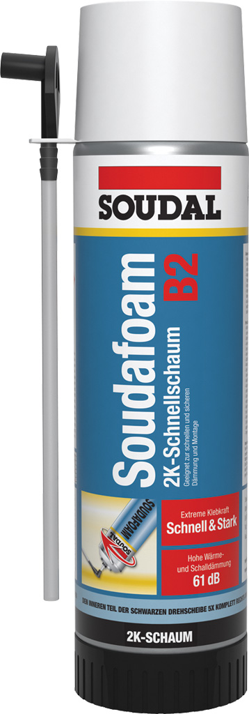 Soudal Soudafoam 2K B2 400 ml PU-Schaum