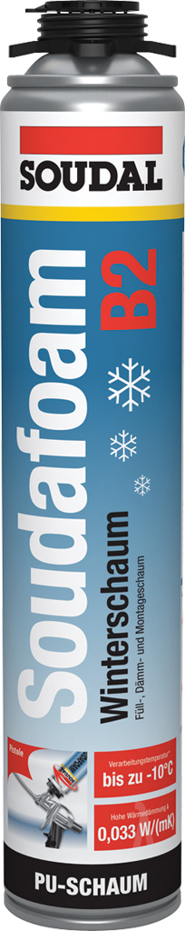 Soudal Soudafoam Gun B2 Winterschaum 750 ml