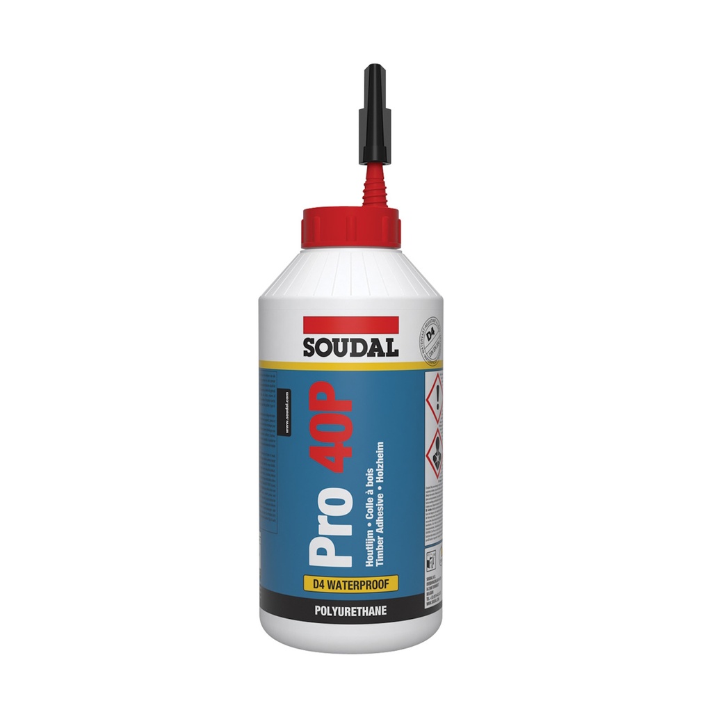 Soudal PRO 40P PU-Holzleim D4