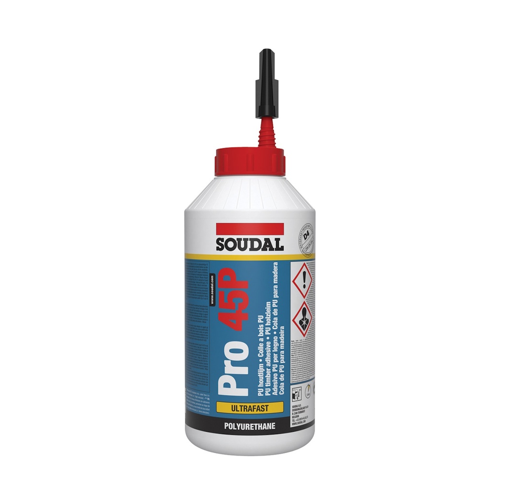 Soudal PRO 45P PU-Holzleim D4