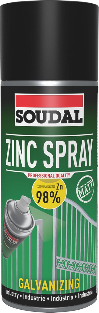 Soudal Zinc Spray Beschichtung