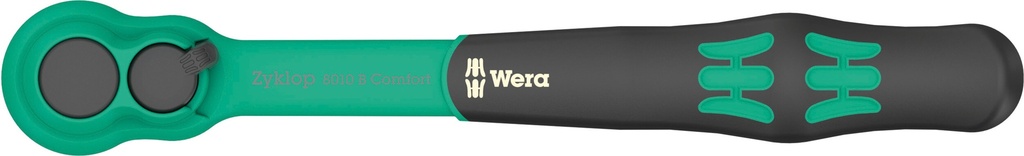 WERA Zyklop Comfort Knarre, mit Umschalthebel, mit 3/8"-Antrieb