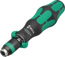 WERA Bits-Handhalter mit Ratschenfunktion, 1/4"x123,5mm, 838 RA-R M mit Rapidaptor Schnellwechselaufnahme