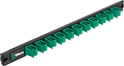 WERA Joker Magnetleiste 9610, für bis zu 11 Maulschlüssel, unbestückt, 30x400mm