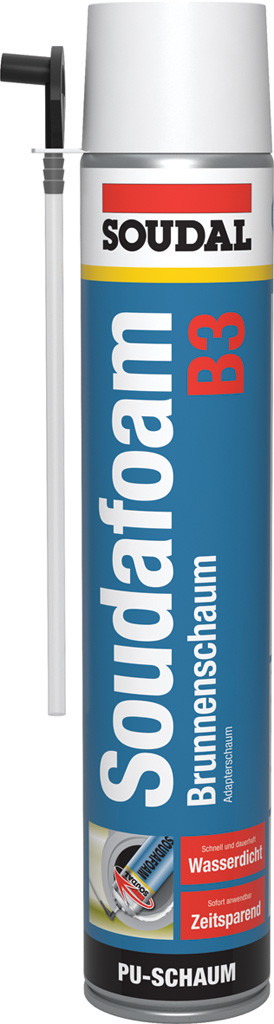 Soudal Soudafoam Brunnenschaum 750ml Adapterschaum