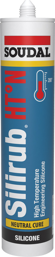 Soudal Silikondichtstoff Silirub HT° N 300 ml