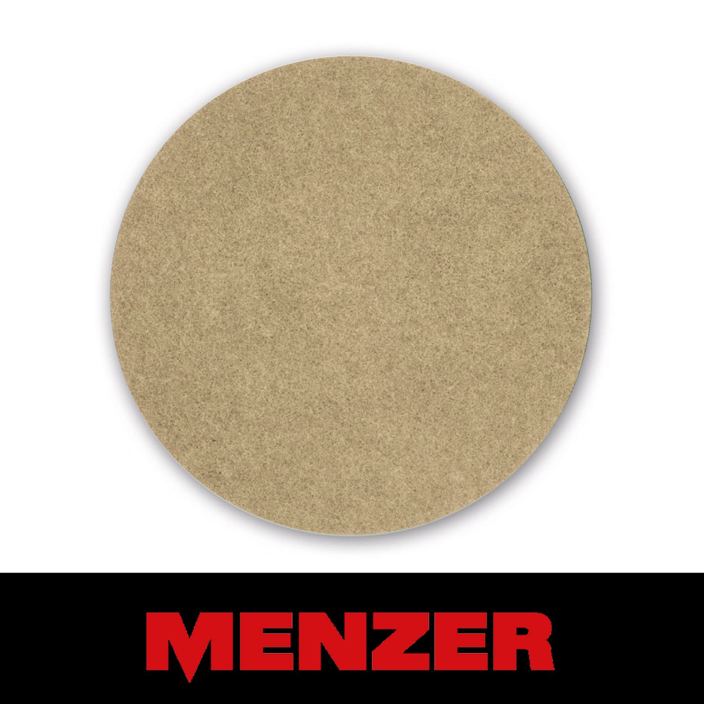 MENZER NORMALPAD Beige | Ø 406 mm | Polierpad nicht abrasiv