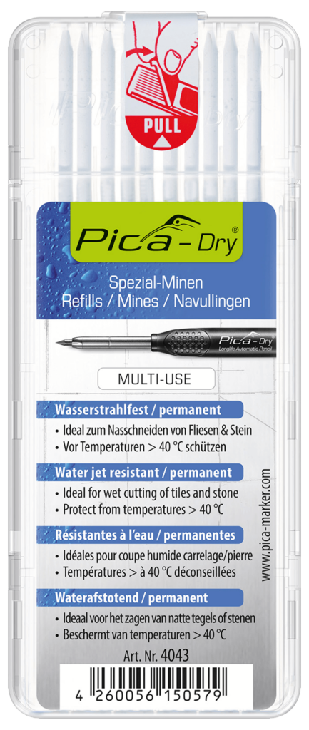 Pica-DRY Ersatzminen Wasserstrahlfest