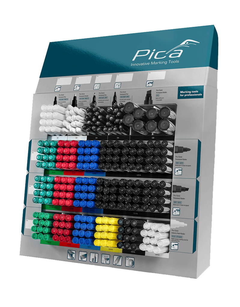 Pica Permanent Marker Display