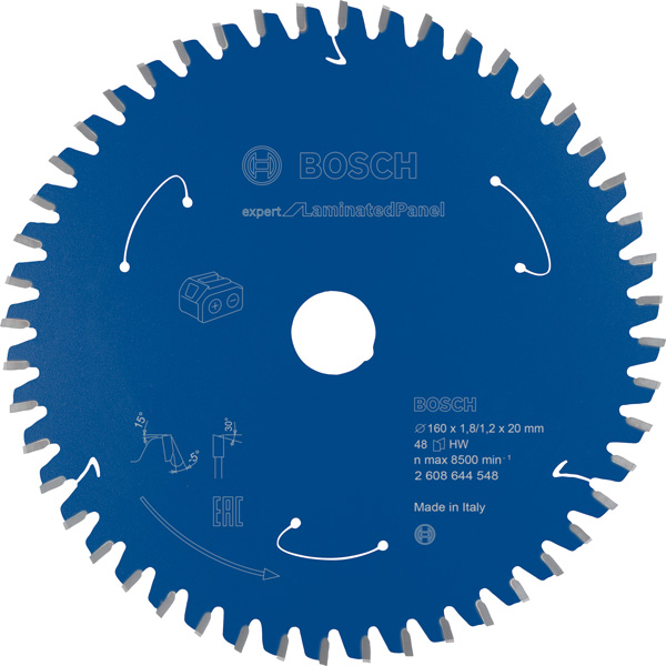 TESTKaM - Akku-Kreissägeblatt Expert for Laminated Panel