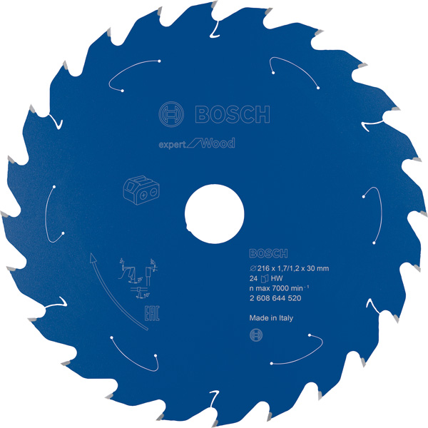 TESTKaM -Akku-Kreissägeblatt Expert for Wood für Tischsägen