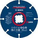 TESTKaM - EXPERT Carbide Multi Wheel X-LOCK Trennscheibe für kleine Winkelschleifer