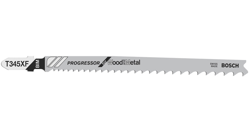 TESTKaM - Bosch Stichsägeblatt T 345 XF Progressor for Wood and Metal