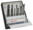 Bosch 10-tlg. Stichsägeblatt-Set Wood and Metal Robust Line T-Schaft