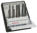 Bosch 10-tlg. Stichsägeblatt-Set Wood Robust Line T-Schaft