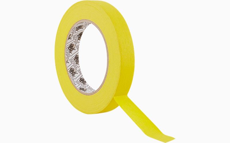 Indasa Kreppklebeband Masking Tape MTE YELLOW 50 m