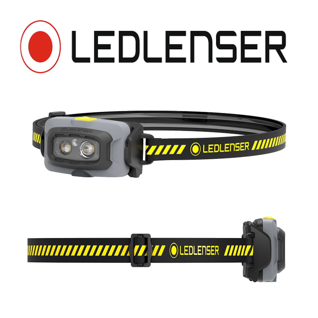 LEDLENSER Kopflampe HF4R Work | wiederaufladbar