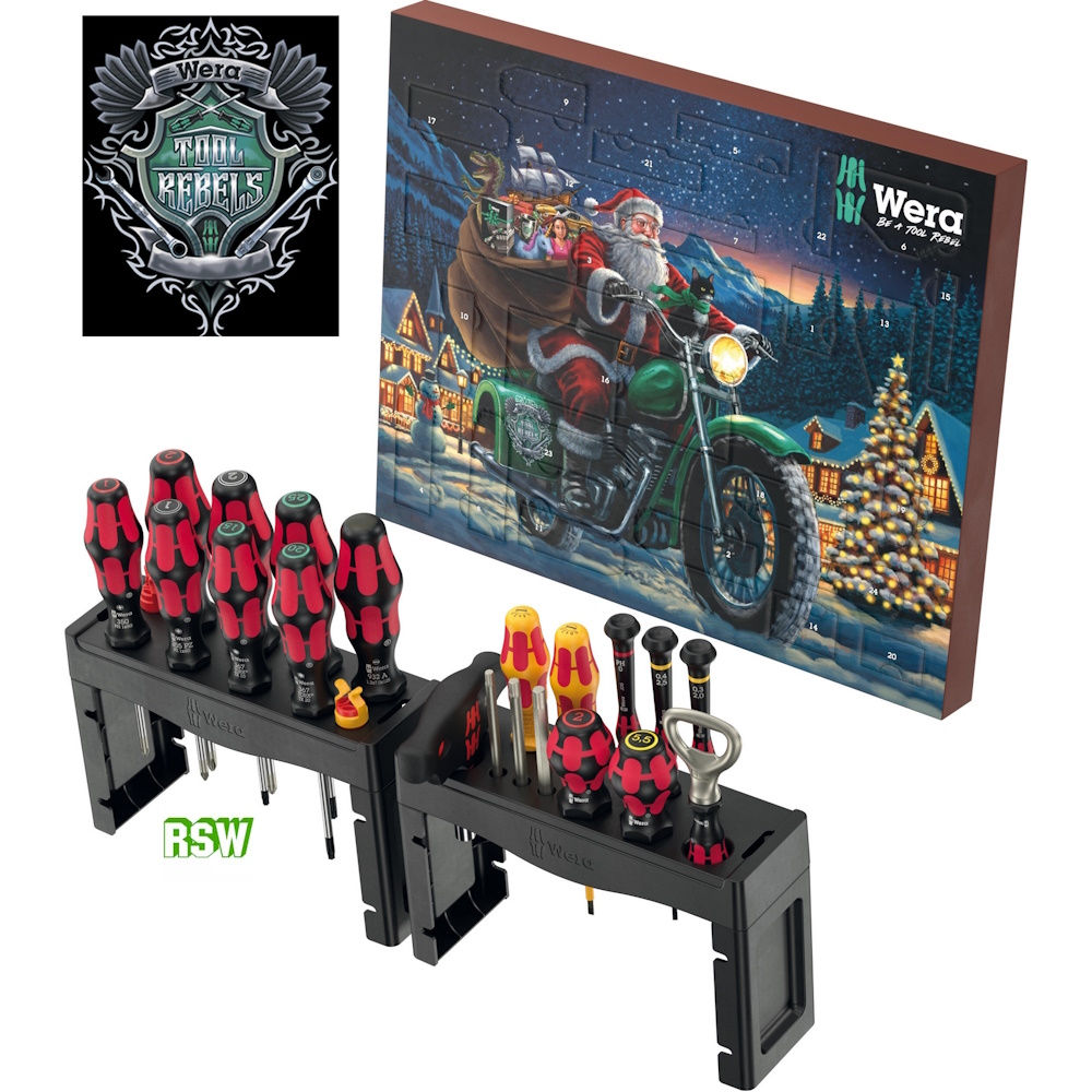 WERA Adventskalender 2025 | 28 teilig