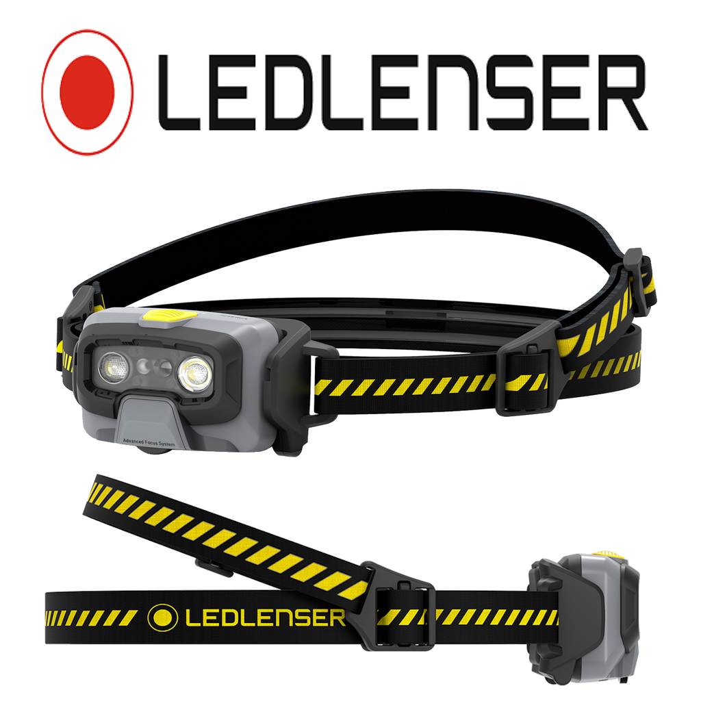 LEDLENSER Kopflampe HF6R WORK | wiederaufladbar