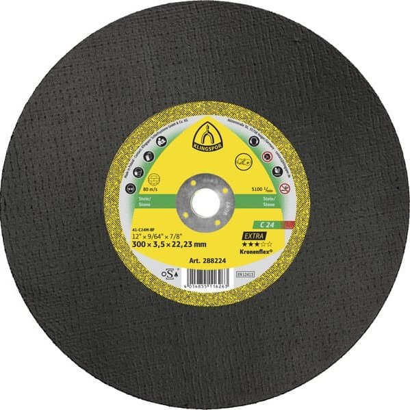 KLINGSPOR Großtrennscheibe C24 | Pack = 10 Stück