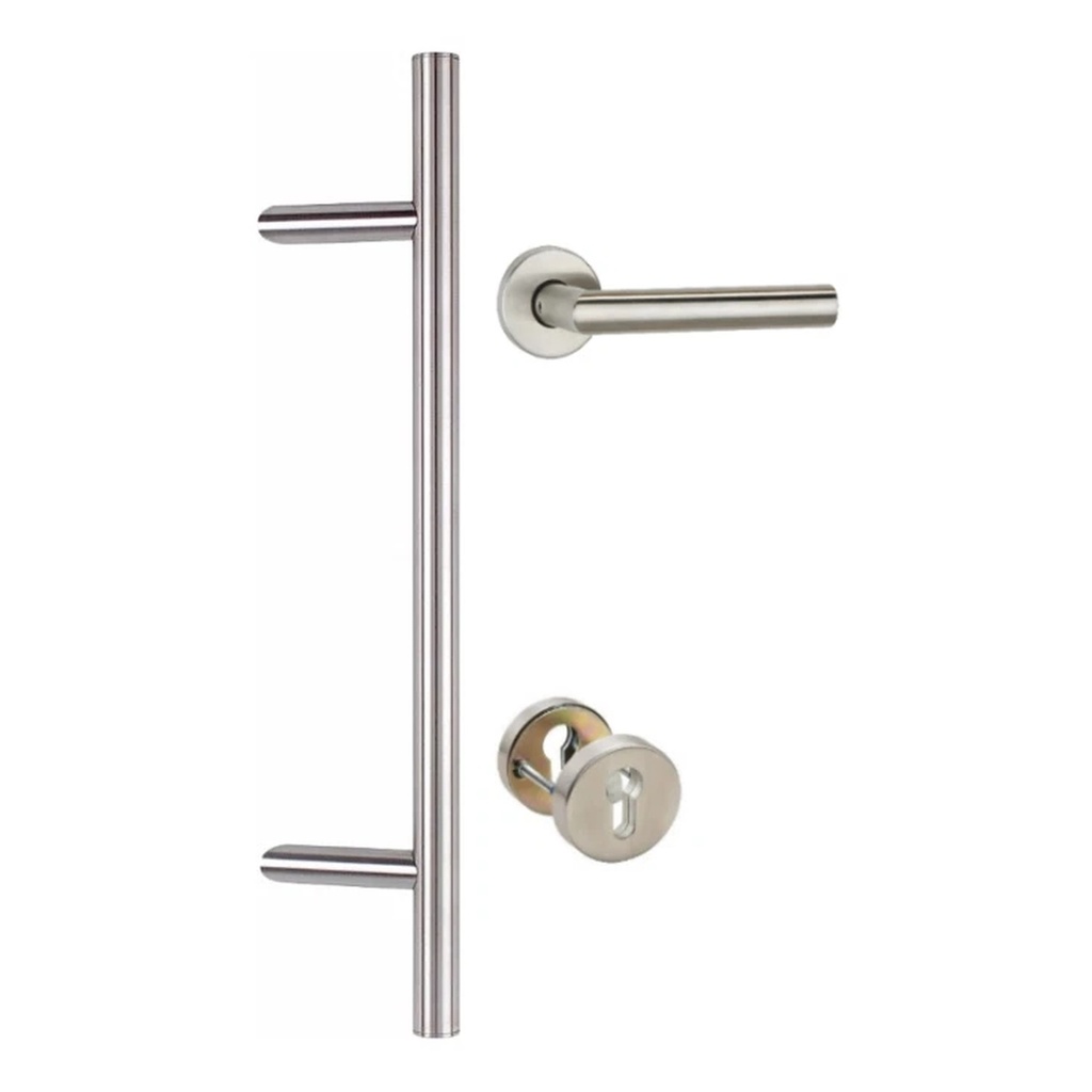 Hermat Haustürbeschlag Edelstahl | 300 - 1800 mm