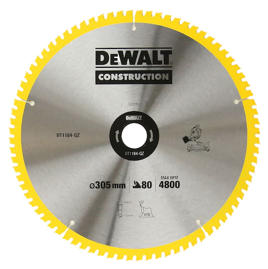 DeWalt Kreissägeblatt | 305 / 30 mm | 80 WZ