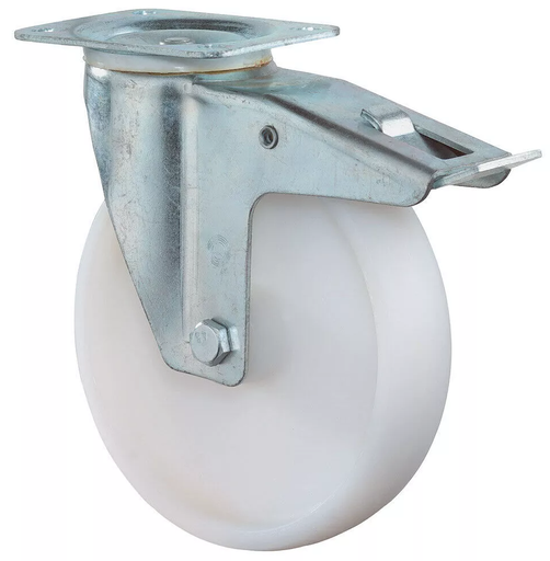 [68014441-5-125] Transportrolle mit Feststellung | Ø 125 mm