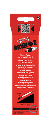 [7001649942] BRUNOX Epoxy Rostumwandler Steinschlagreparatur-Set mit Pinsel 25 ml