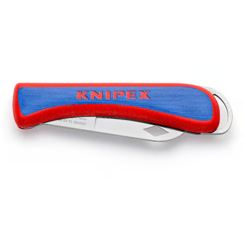 [76808162050SB] KNIPEX-Elektriker-Kabelmesser klappbar 120mm 