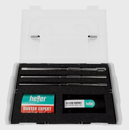 [74009297301] Heller Saugbohrer Set Duster Expert SDS | mit Adapter