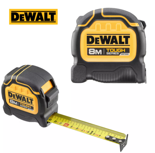 [72403DWHT36928-0] DeWalt Bandmaß Tough Tape | 8m x 32mm | DWHT36928