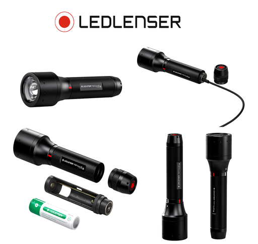 [79963P6RCOREQC] LEDLENSER Taschenlampe P6R CORE QC | 4-farbig | wiederaufladbar