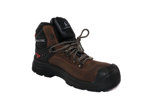 LeMaitre Sicherheitsstiefel Slog Brown S3 ESD SRC