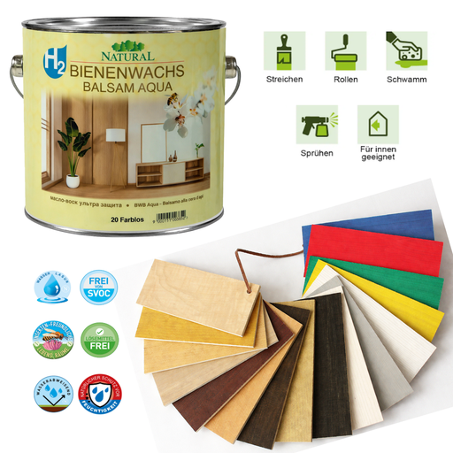 Natural Bienenwachsbalsam AQUA