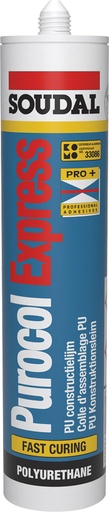 [78245410942_310] Soudal Purocol Express D4 310 ml Baukleber