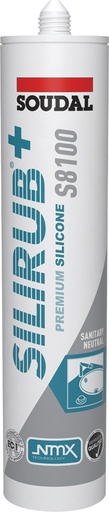 Soudal Silirub+ S8100 300 ml Sanitärsilikon