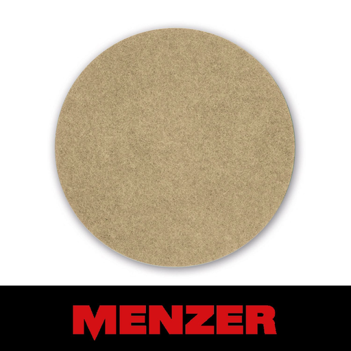 [70182241081000] MENZER NORMALPAD Beige | Ø 406 mm | Polierpad nicht abrasiv