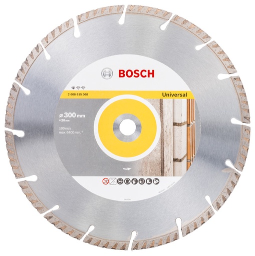 Bosch Diamanttrennscheibe Standard for Universal für Tischsägen, für Benzinsägen