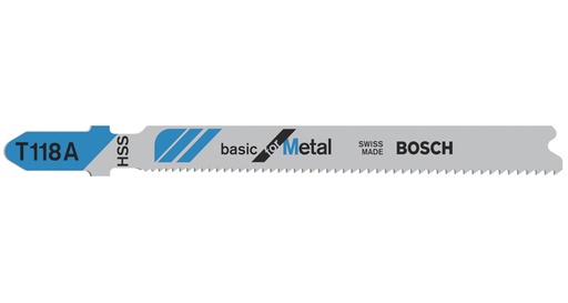 Bosch Stichsägeblatt T 118 A Basic for Metal