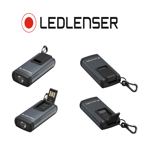 [79963K4R] LEDLENSER Mini-Taschenlampe K4R Grau | wiederaufladbare