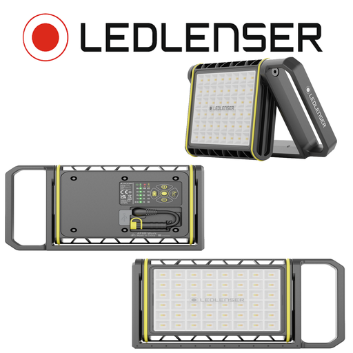 [79963AF8RWORK] LEDLENSER Arbeitsleuchte AF8R Work im Koffer | wiederaufladbar