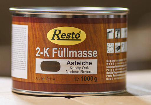 Resto 2K-Holz-Spachtelmasse inkl. Härter | 1 kg