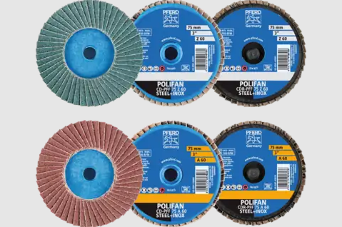 Pferd COMBIDISC-Mini-POLIFAN Fächerschleifscheibe